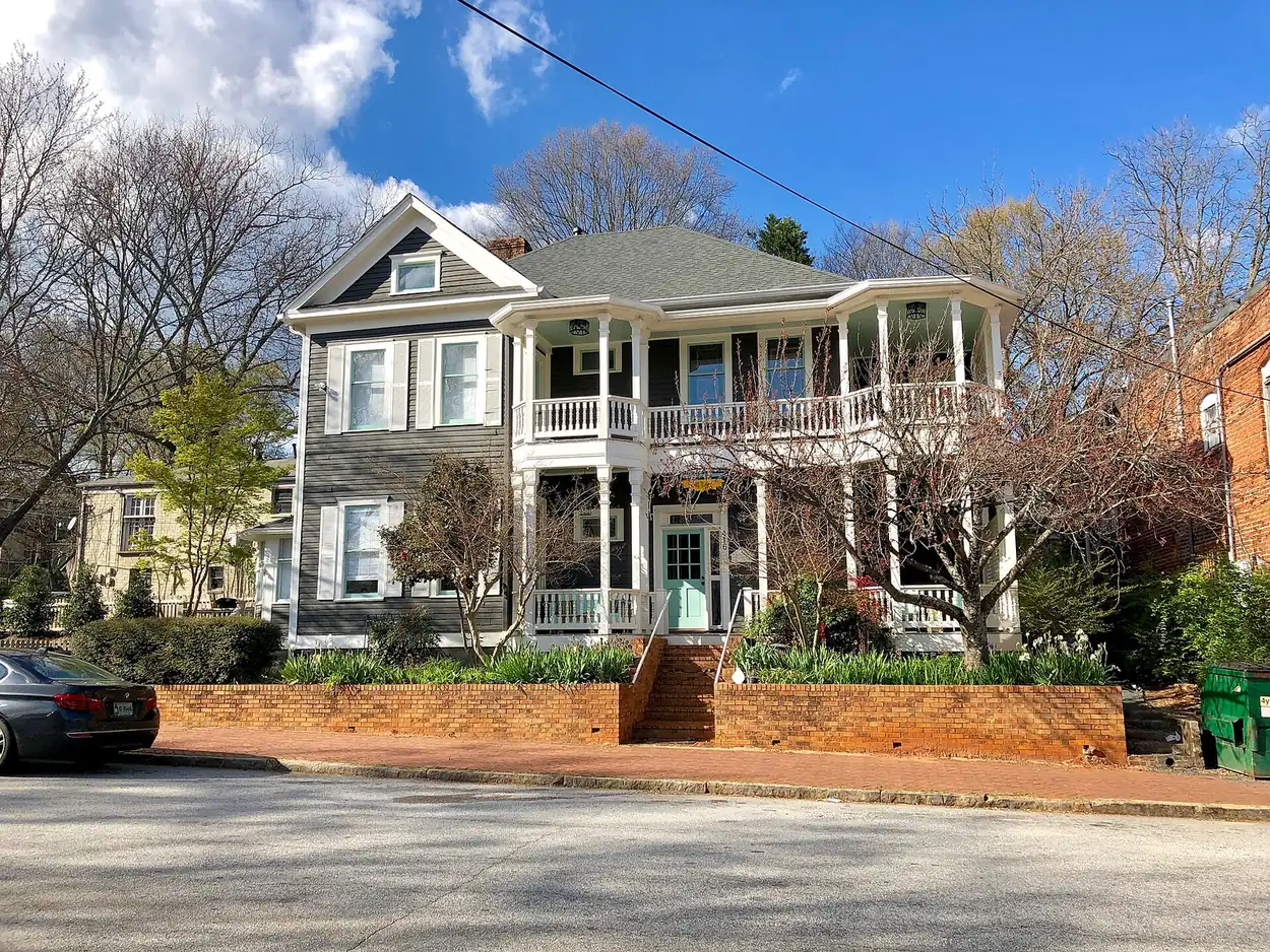 A Victorian house on Augusta Avenue in the Grant Park neighborhood