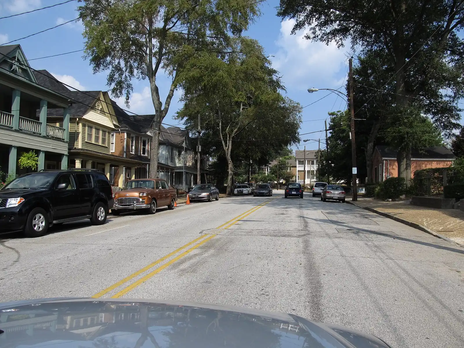 Houses in the Old Fourth Ward around the Martin Luther King Jr. National Historical Park