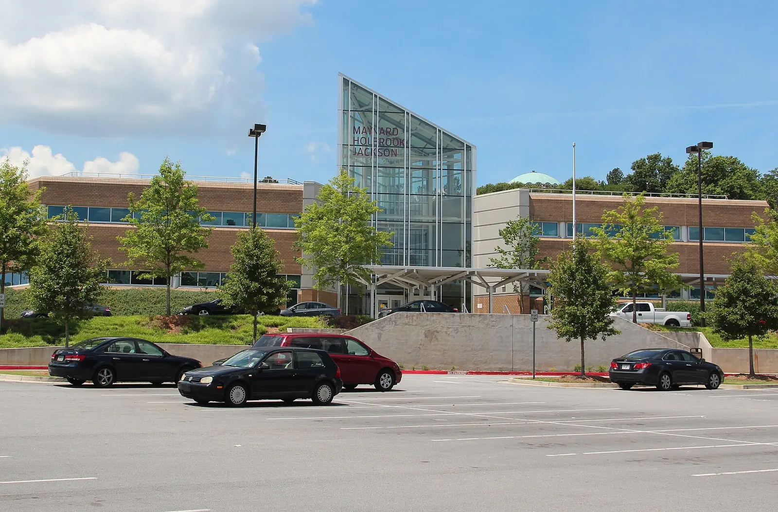 Maynard H. Jackson High School on Glenwood Avenue in southeast Atlanta