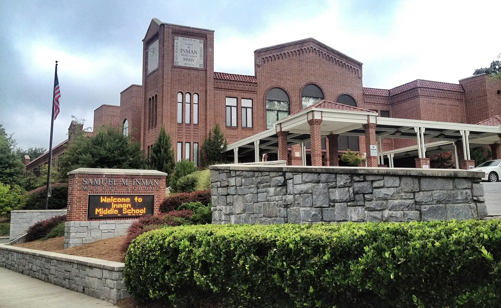The school building at 774 Virginia Ave. NE, photographed in 2012 when it housed Inman Middle School
