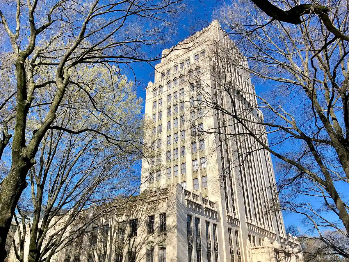 Atlanta City Hall at 55 Trinity Ave., where the Department of Public Works takes walk-in service requests